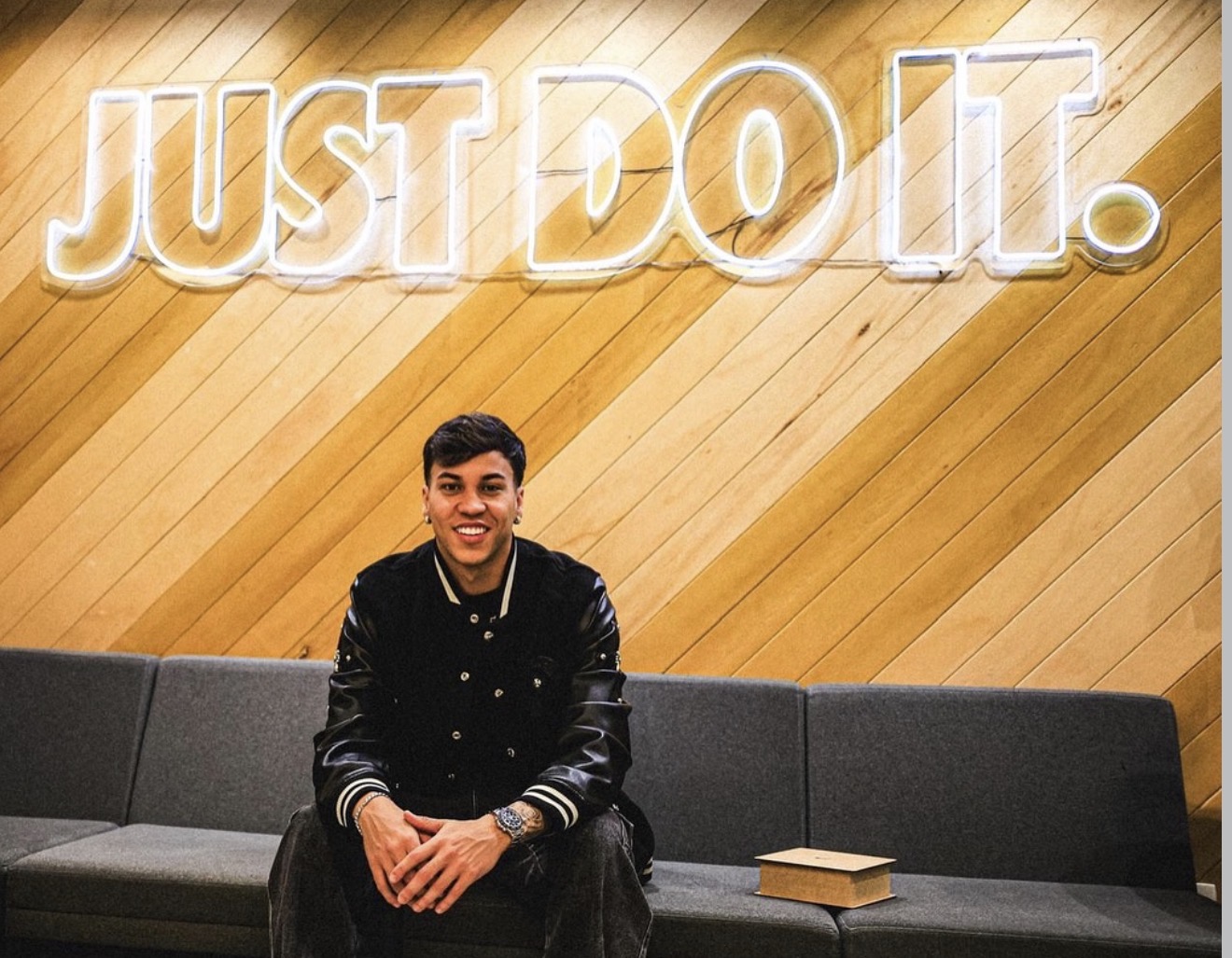 Kaio Jorge no Just Do It da Nike