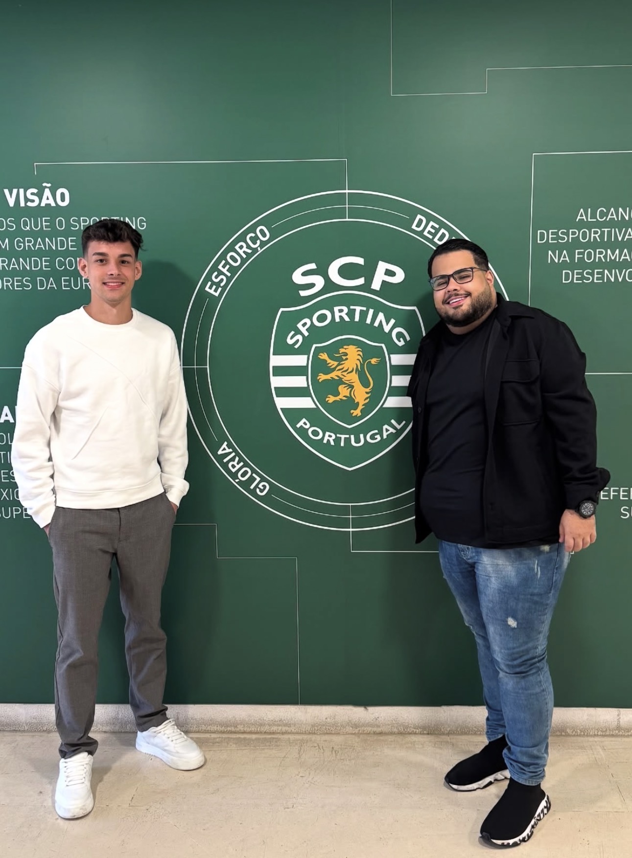Diego Guerra em intercâmbio no Sporting Clube de Portugal